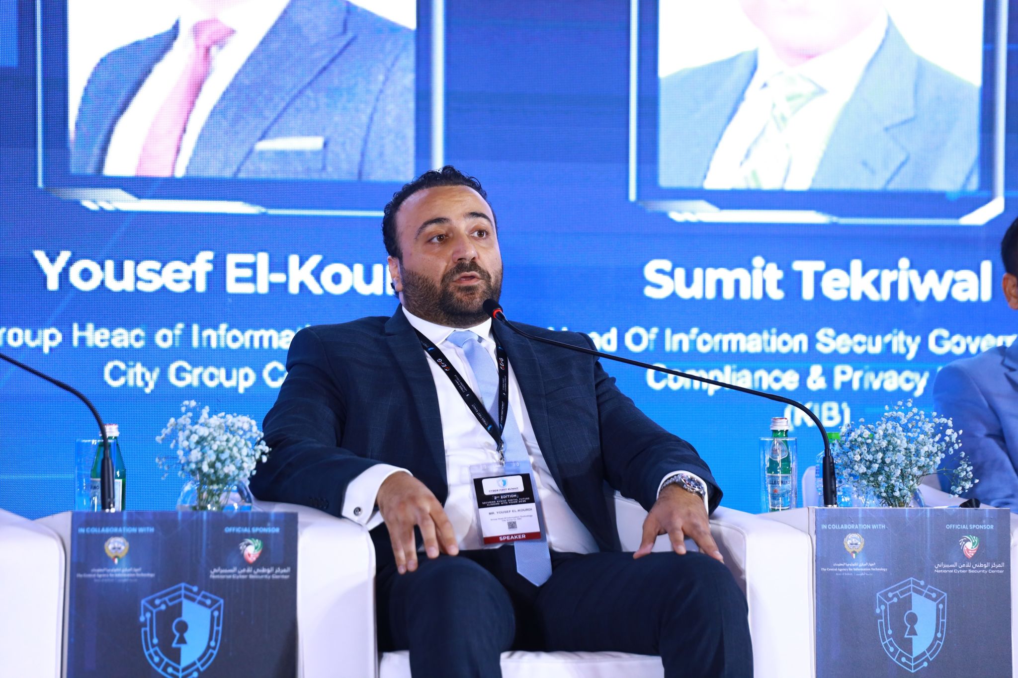 Yousef Elkourdi Speaker at CIO event Kuwait
